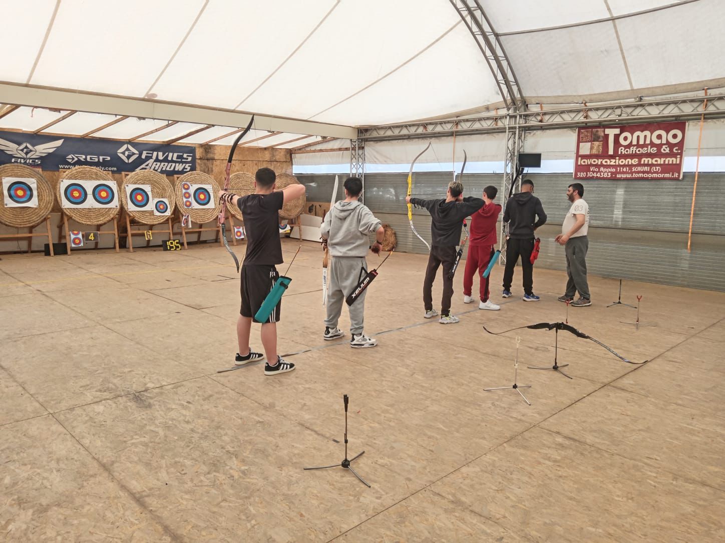 Tiro con l'arco al Centro CONI