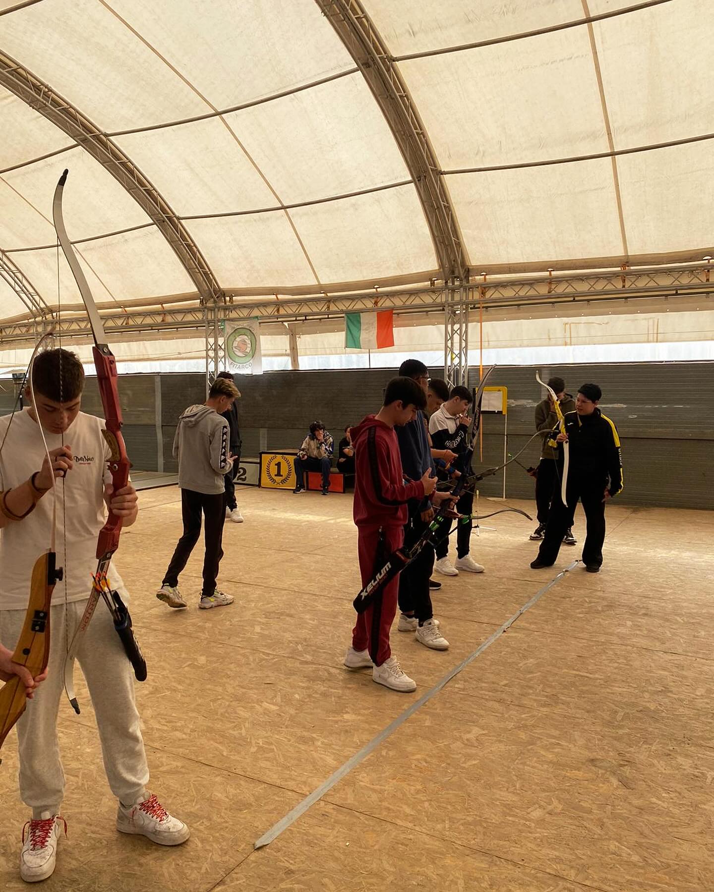 Pratica tiro con arco